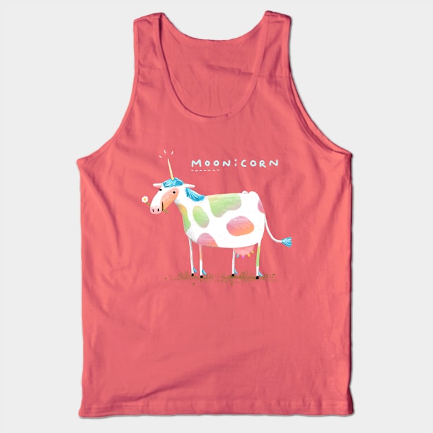 Moonicorn Tank Top by Sophie Corrigan